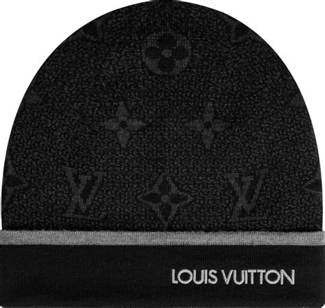 louis vuitton monogram beanie.